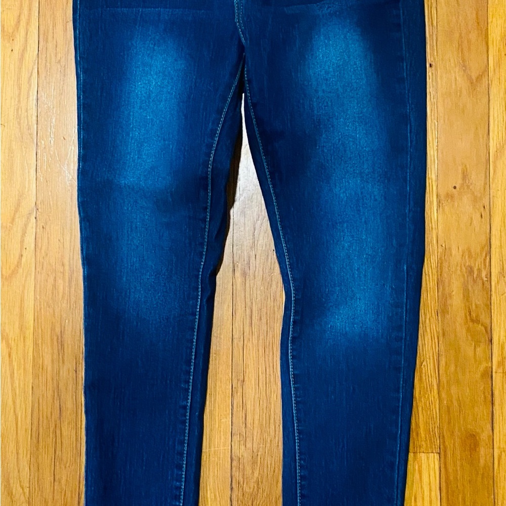 Fashion Nova Deep Blue Skinny Jeans